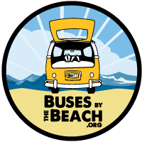 Buses By the Beach